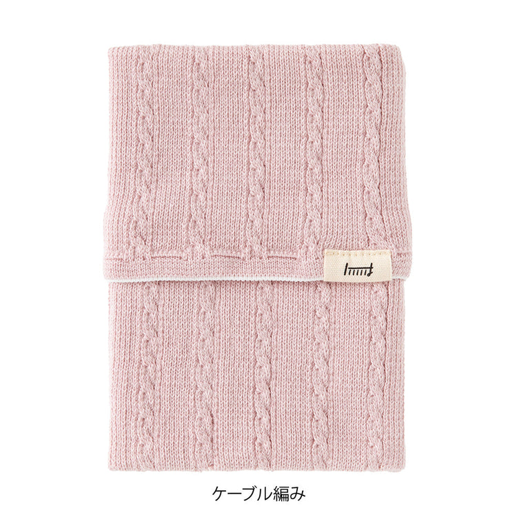 Midori A6 - B6 Notebook's HARAMAKI  - Baby Pink A