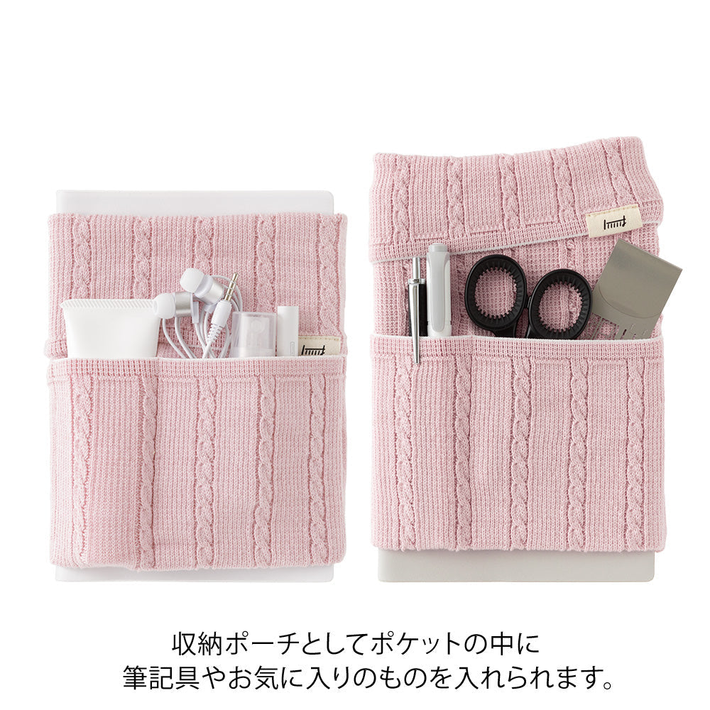 Midori A6 - B6 Notebook's HARAMAKI  - Baby Pink A