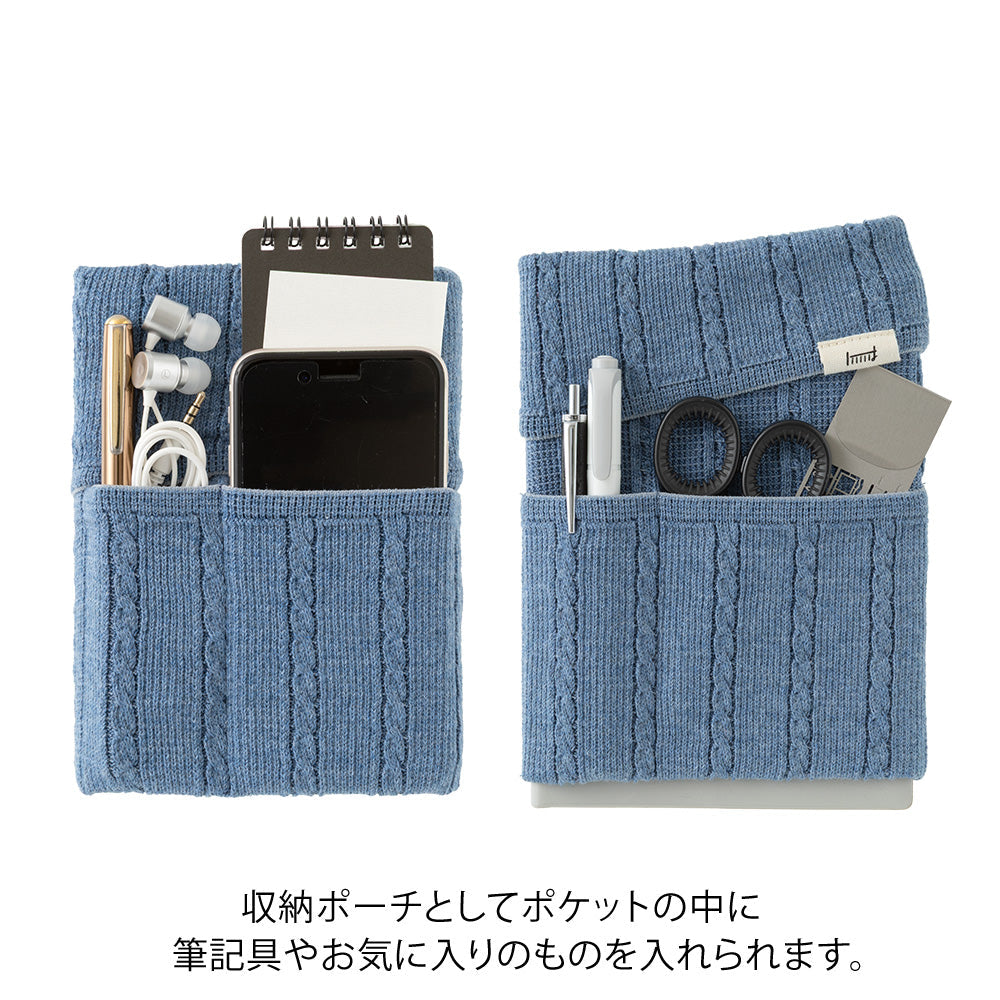Midori A6 - B6 Notebook's HARAMAKI  - Blue