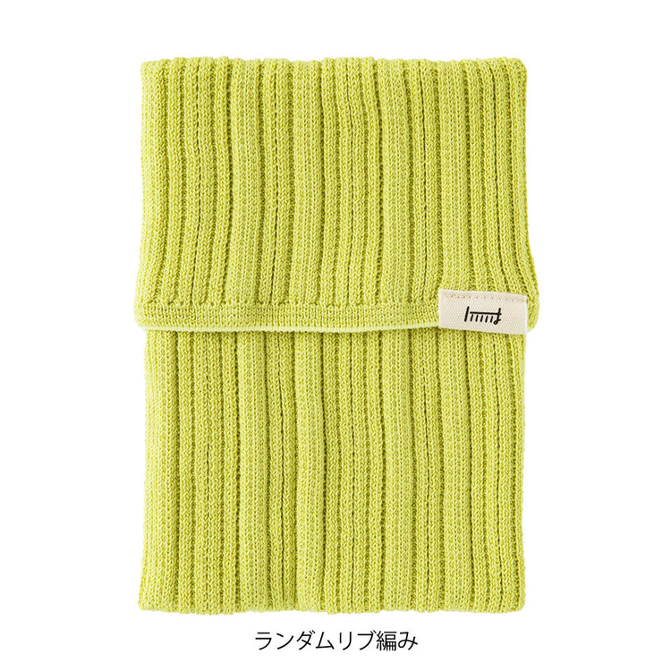 Midori A6 - B6 Notebook's HARAMAKI  - Lime Yellow A