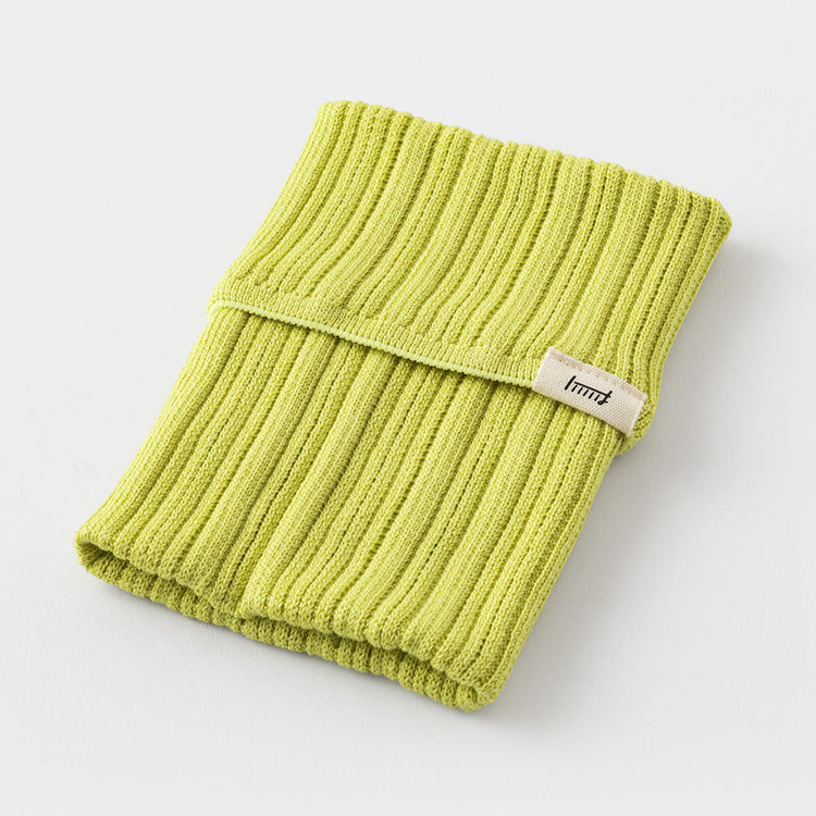 Midori A6 - B6 Notebook's HARAMAKI  - Lime Yellow A
