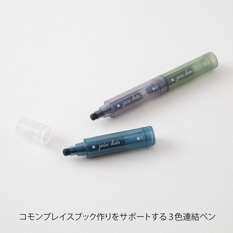 Midori Connecting Pen Join Dots - Dark A