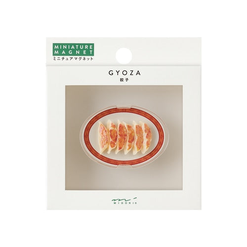 Midori Miniature Magnet — Gyoza — detail view