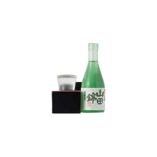Midori Miniature Magnet — Japanese Sake — front view