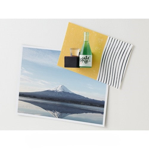 Midori Miniature Magnet — Japanese Sake — flat lay