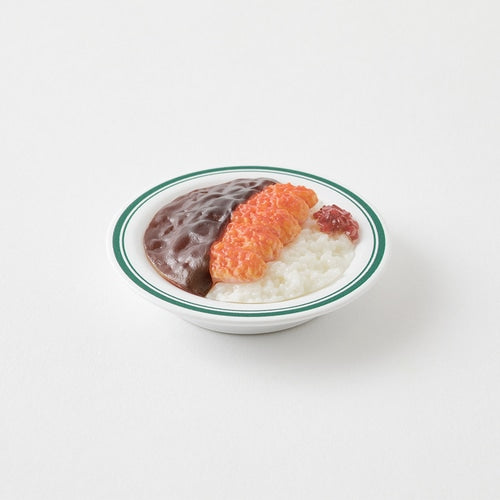 Midori Miniature Magnet — Katsu Curry — with packaging
