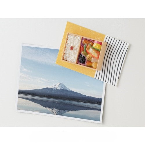 Midori Miniature Magnet — Makunouchi Bento — flat lay