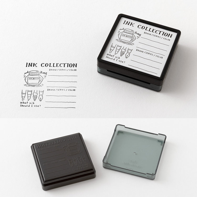 Midori Paintable Stamp Pre-inked — Ink Collection A — with packaging