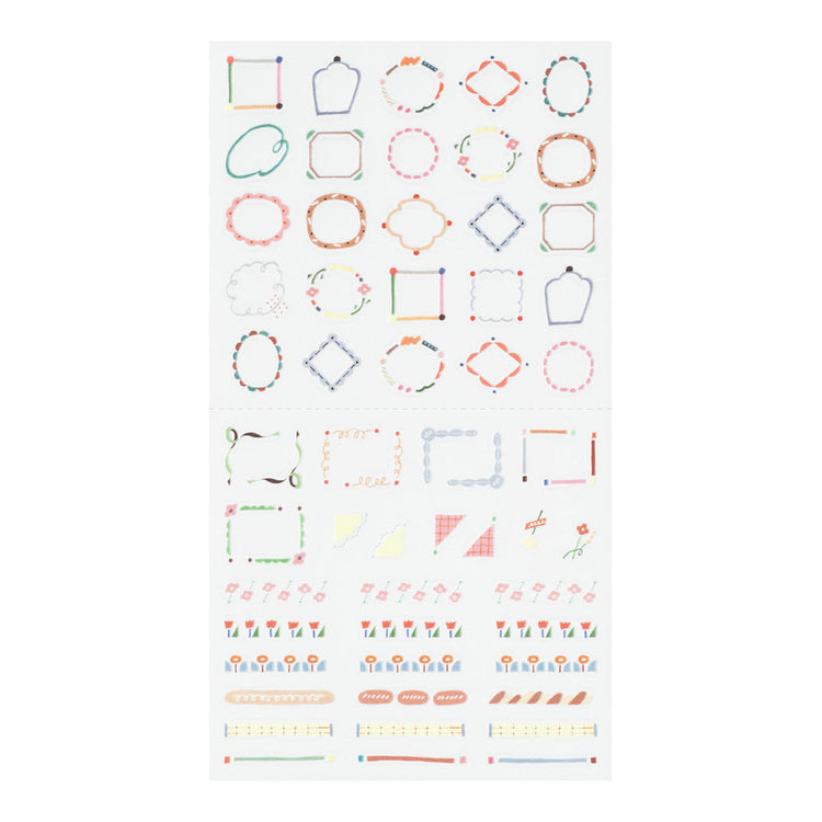 Midori Sticker 2740 Date Circle Decorative