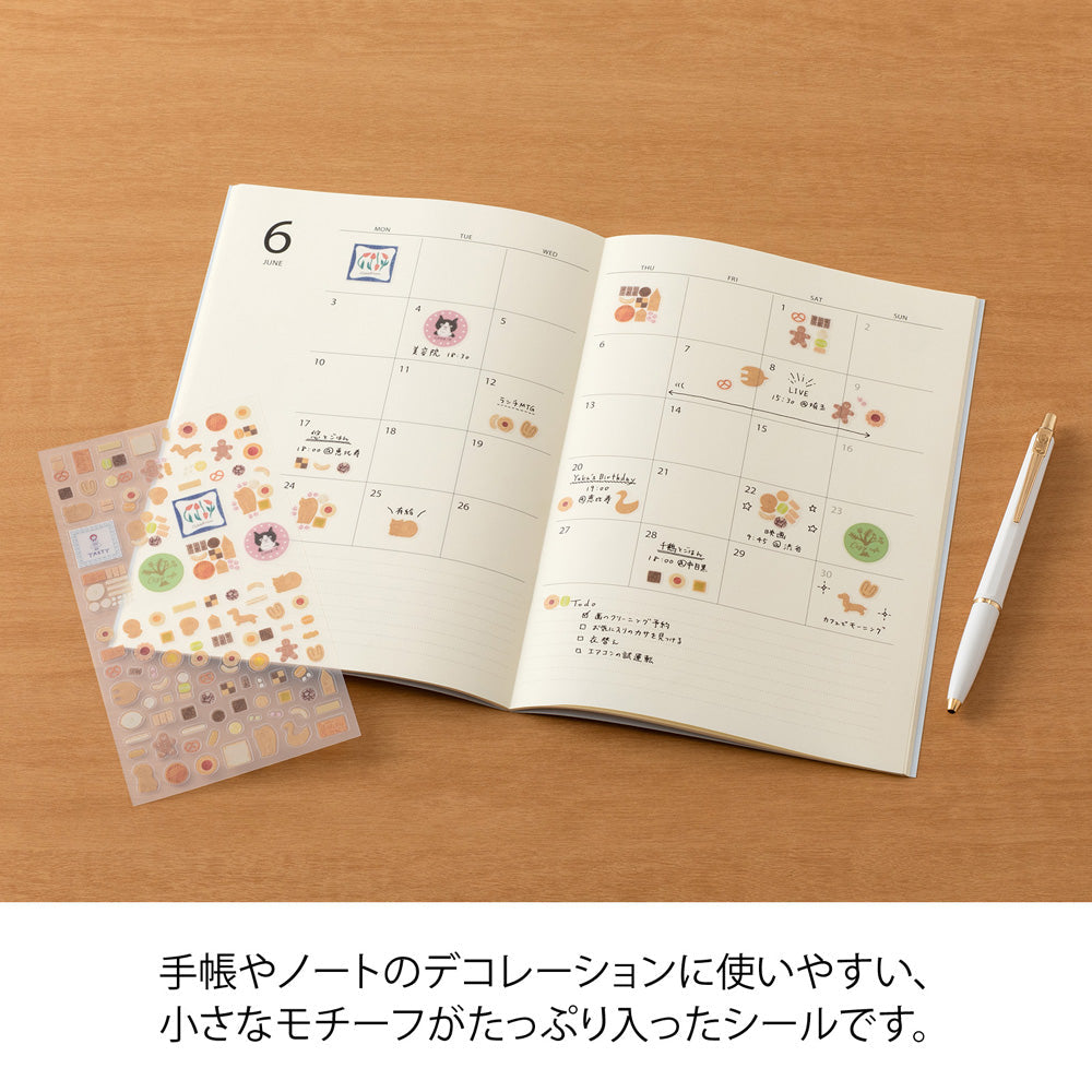 Midori Sticker 2742 Margin Cookie
