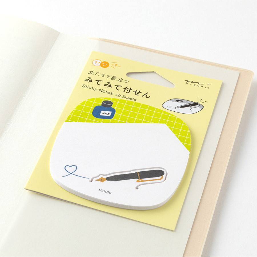 Midori Sticky Notes Pop-up — Pen — detail view