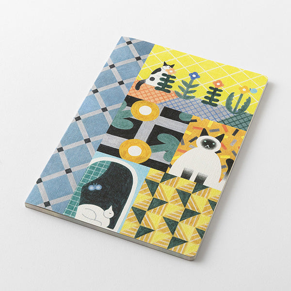 Midori Yuru Log Notebook B6 - Cat A