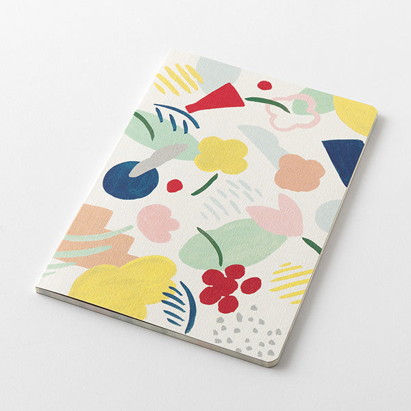 Midori Yuru Log Notebook <B6> — Motif Textile A — with packaging