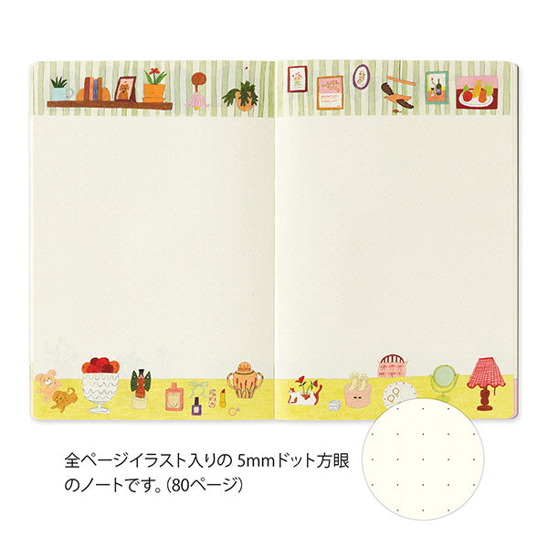 Midori Yuru Log Notebook B6 - My Life A