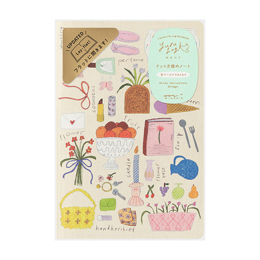 Midori Yuru Log Notebook B6 - My Life A