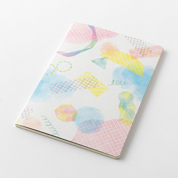 Midori Yuru Log Notebook <B6> — Watercolor A — with packaging