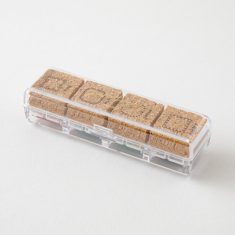 Midori Yuru Log Pre-inked Stamp — Frame — stamped impression