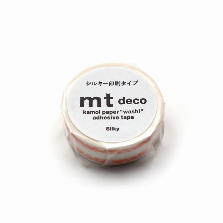 mt 1P Kamoi Washi Tape — Silky Flower — pattern detail