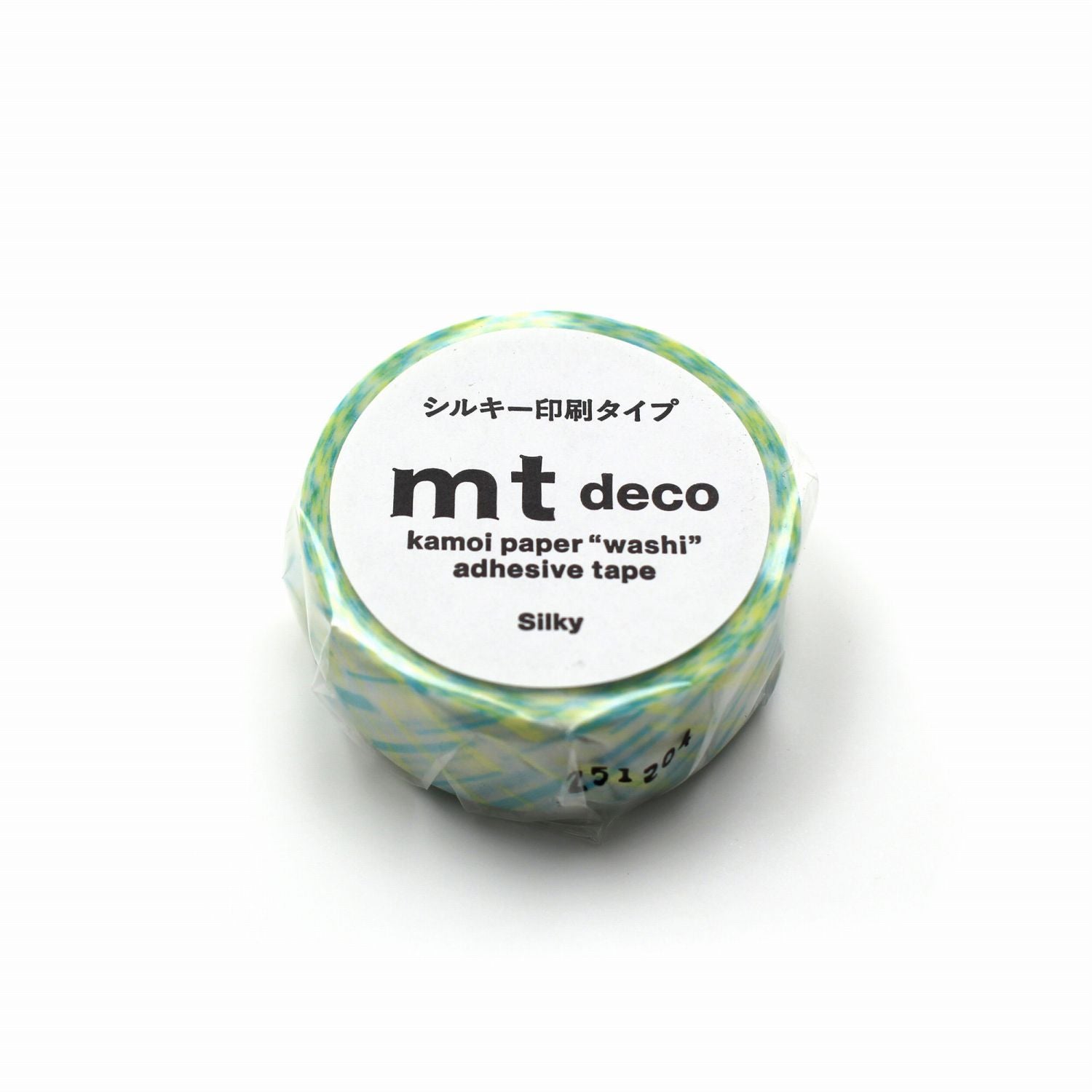 mt 1P Kamoi Washi Tape — Silky Random Cross — pattern detail