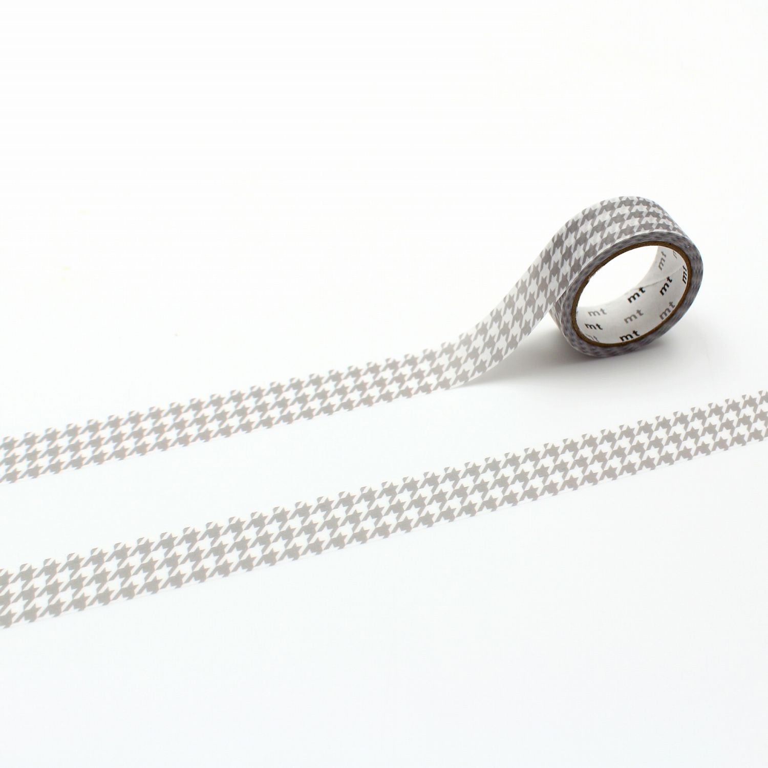 MT 1P Washi Tape - Houndstooth Gray