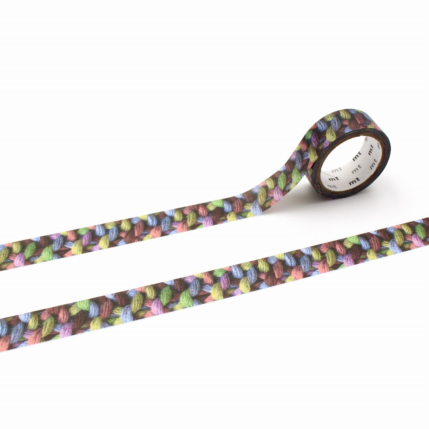 MT EX Washi Tape - Colorful Crochet
