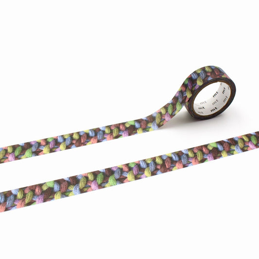 MT EX Washi Tape - Colorful Crochet