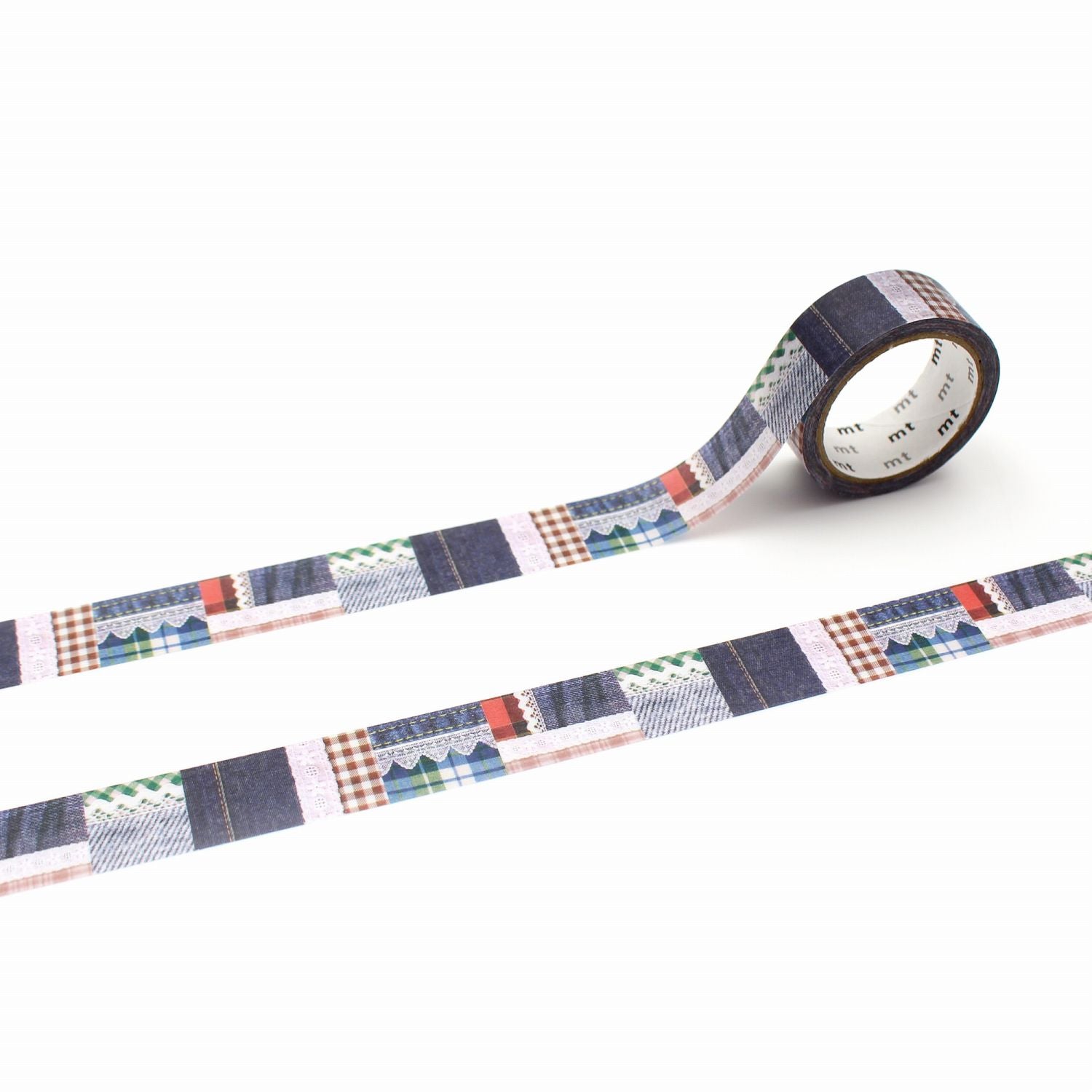 MT EX Washi Tape - Denim and Lace