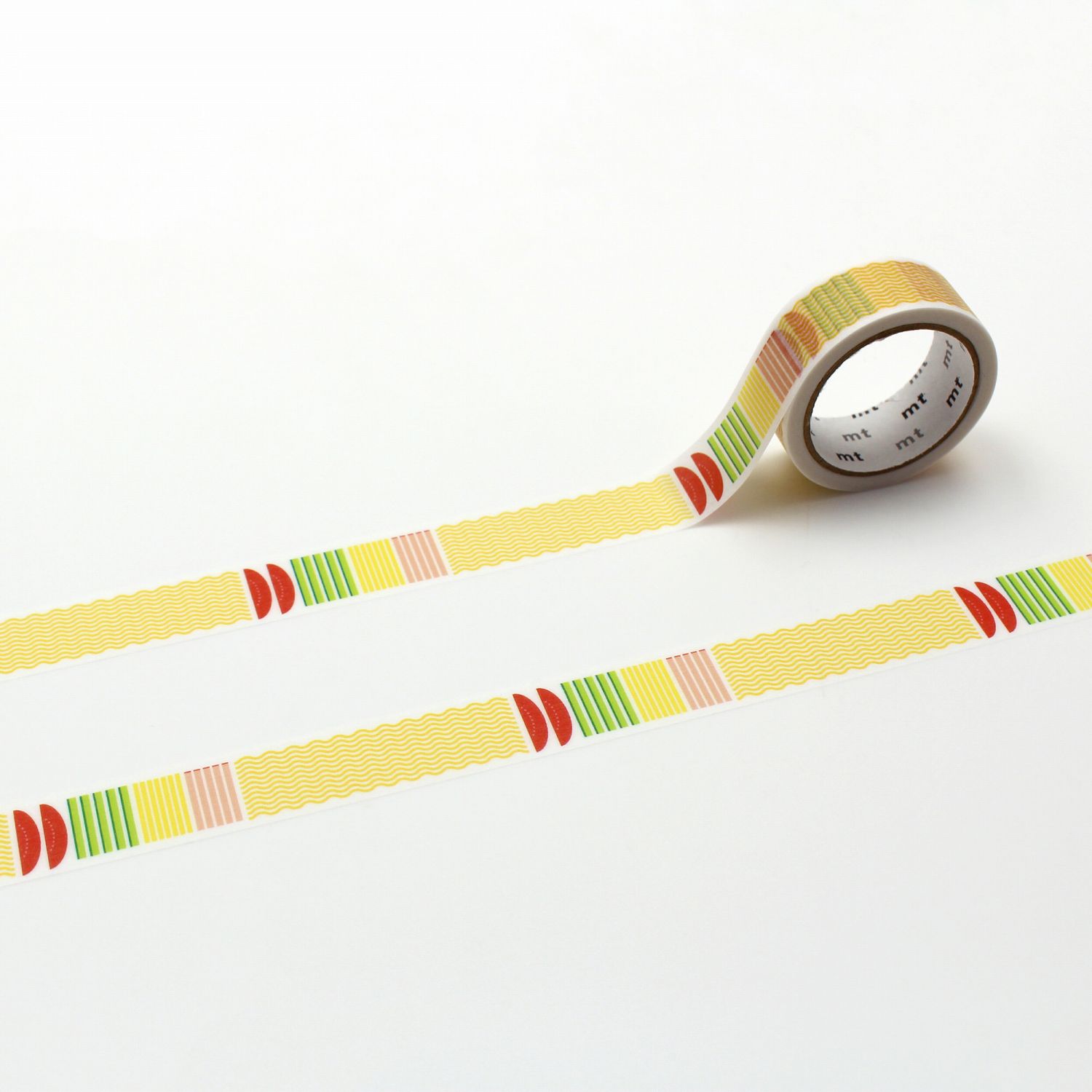 mt EX Washi Tape — Hiyashi Chuka Graphic — roll front
