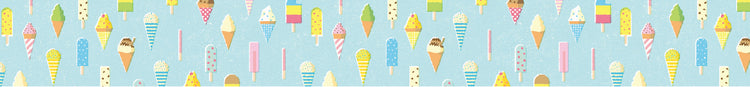 mt EX Washi Tape — Ice Cream — pattern detail