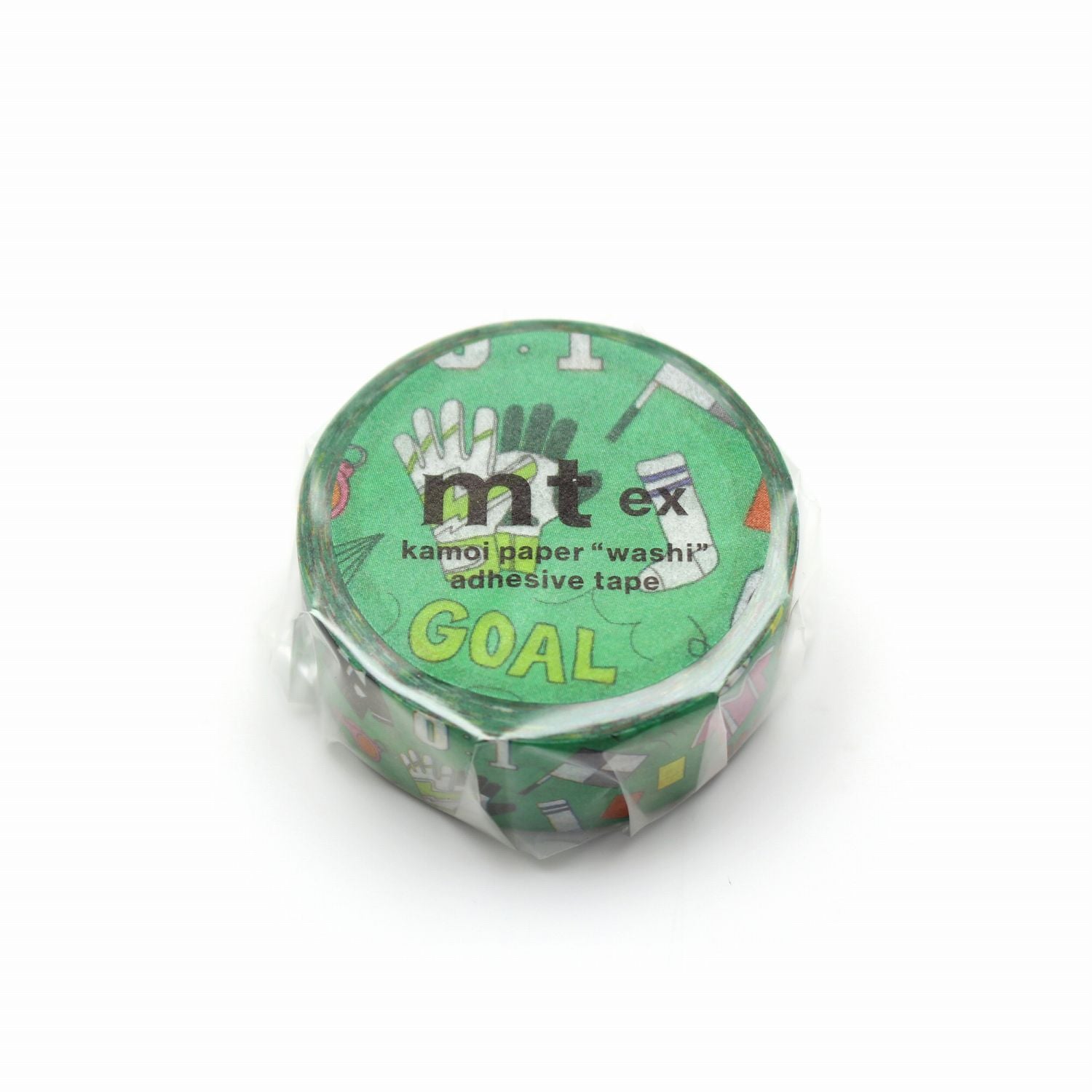 mt EX Washi Tape — Soccer — pattern detail