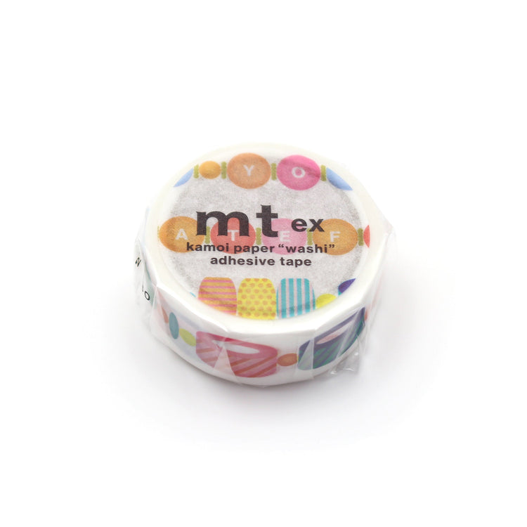 mt EX Washi Tape — Thank you — roll front