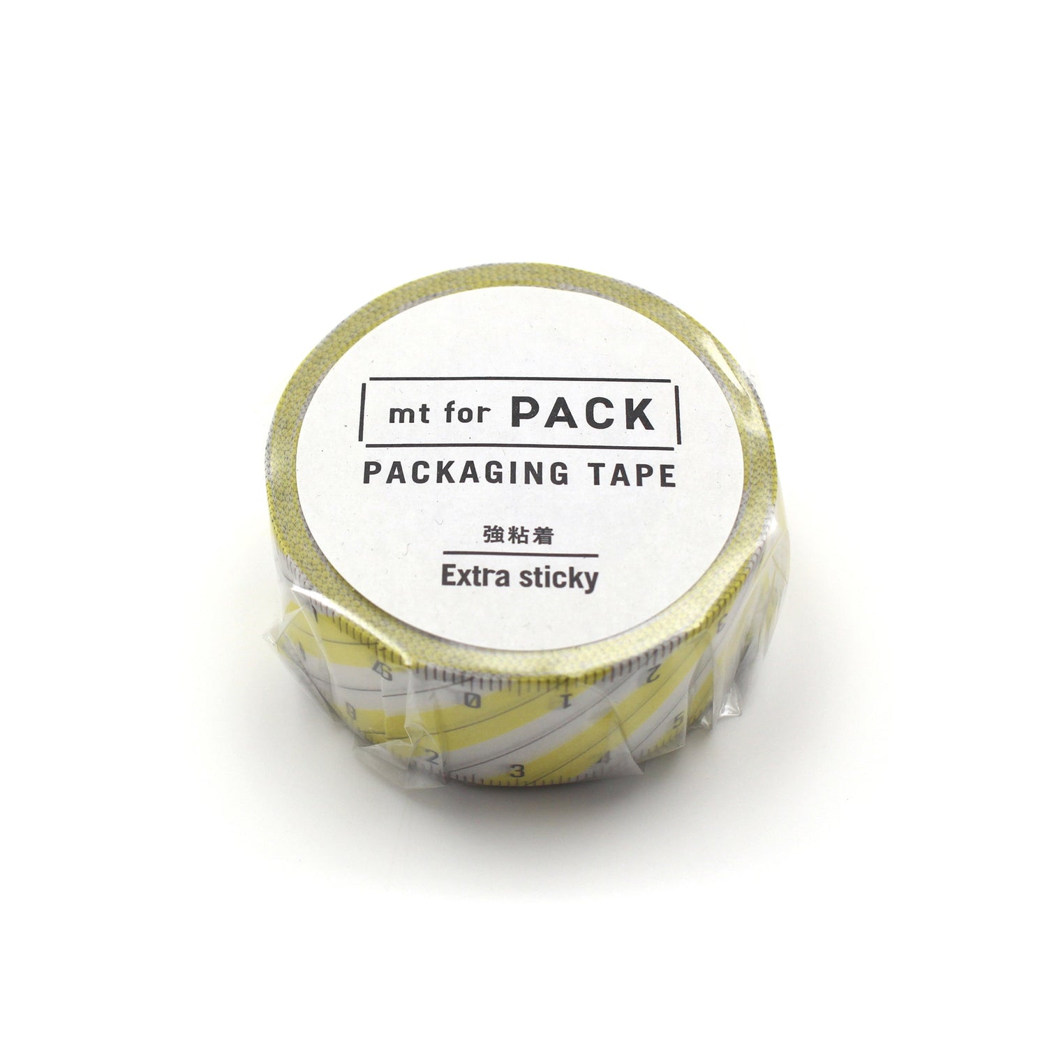 mt For Pack Permanent Tape — Stripe Ruler — roll front