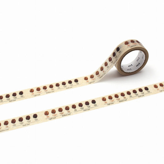 mt Upcycle Tape — Coffee Roast — roll front
