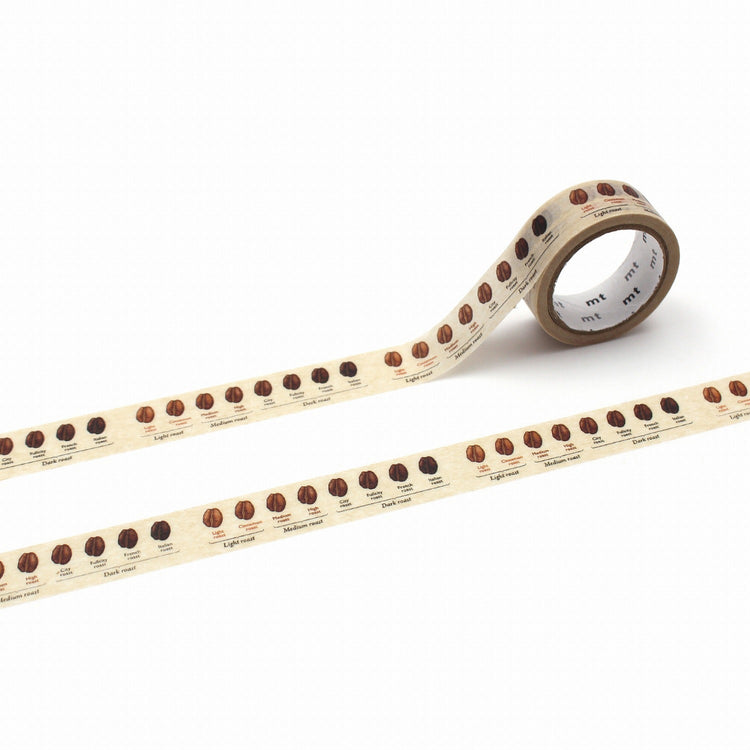 mt Upcycle Tape — Coffee Roast — roll front