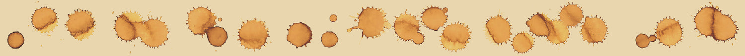 mt Upcycle Tape — Coffee Stain — rolled out on paper