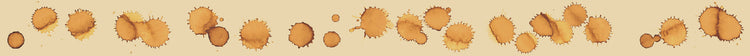 mt Upcycle Tape — Coffee Stain — rolled out on paper