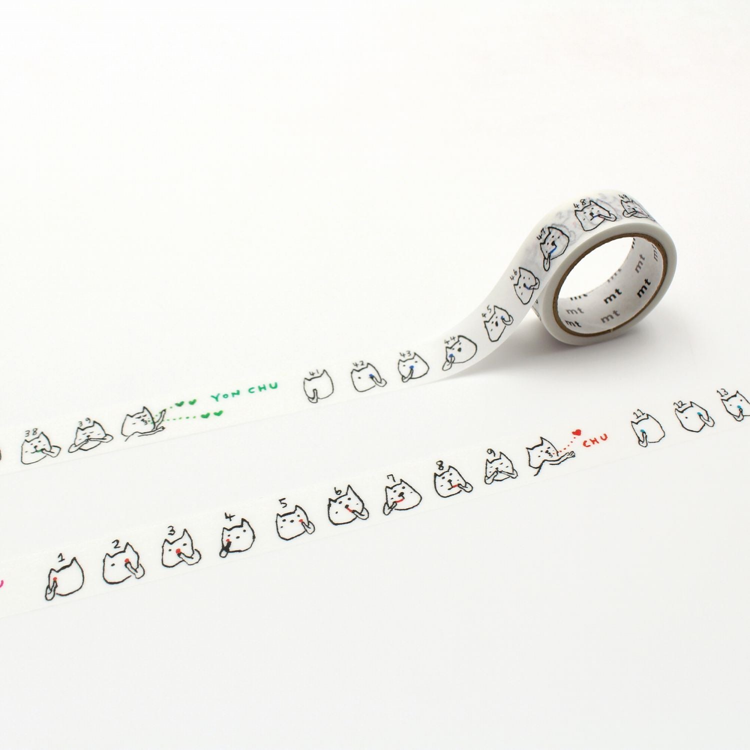 MT x Ayumi Kudo Washi Tape - 123456789chu
