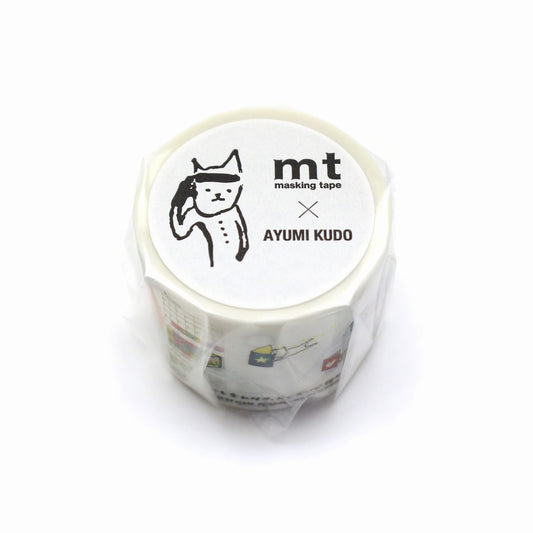 MT x Ayumi Kudo Washi Tape - Kissing Practice