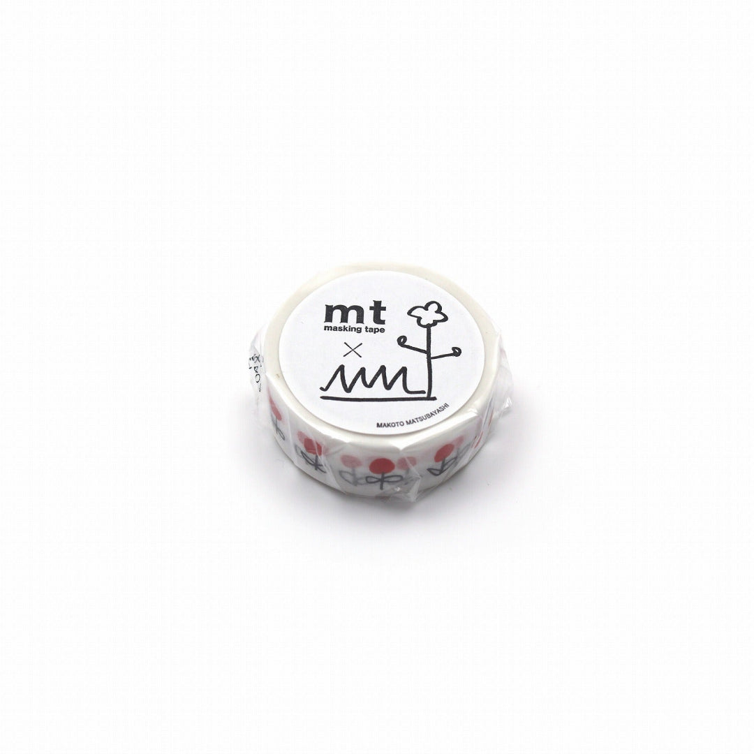 mt x Makoto Matsubayashi Washi Tape — Black Cat — pattern detail