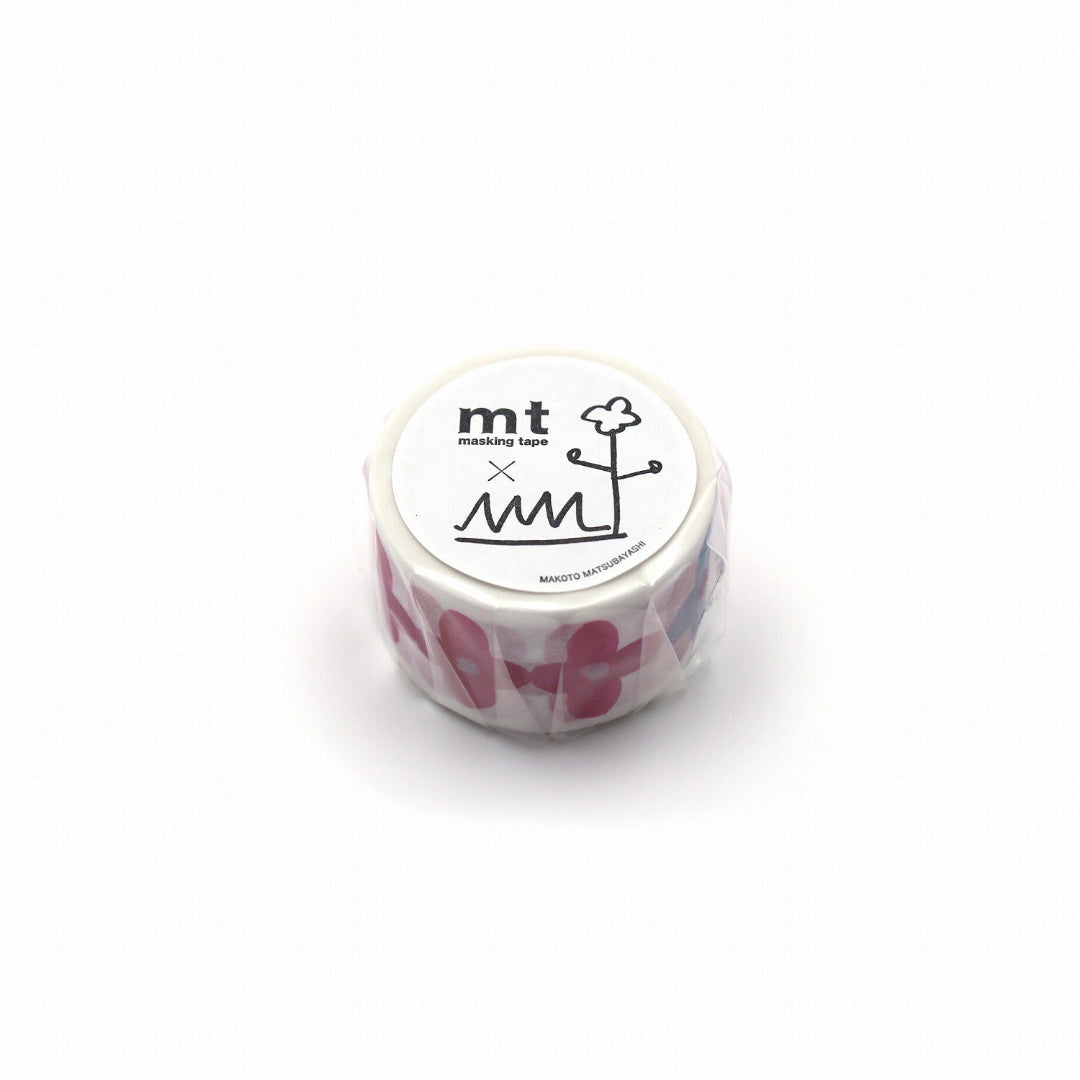 mt x Makoto Matsubayashi Washi Tape — Flower Ornament — pattern detail