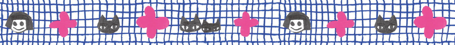 mt x Makoto Matsubayashi Washi Tape — Friend — rolled out on paper