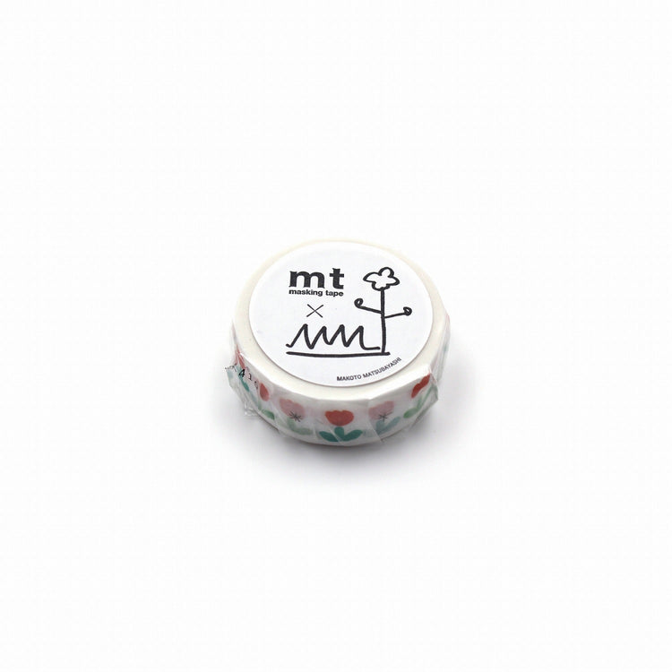 mt x Makoto Matsubayashi Washi Tape — Tulip — pattern detail
