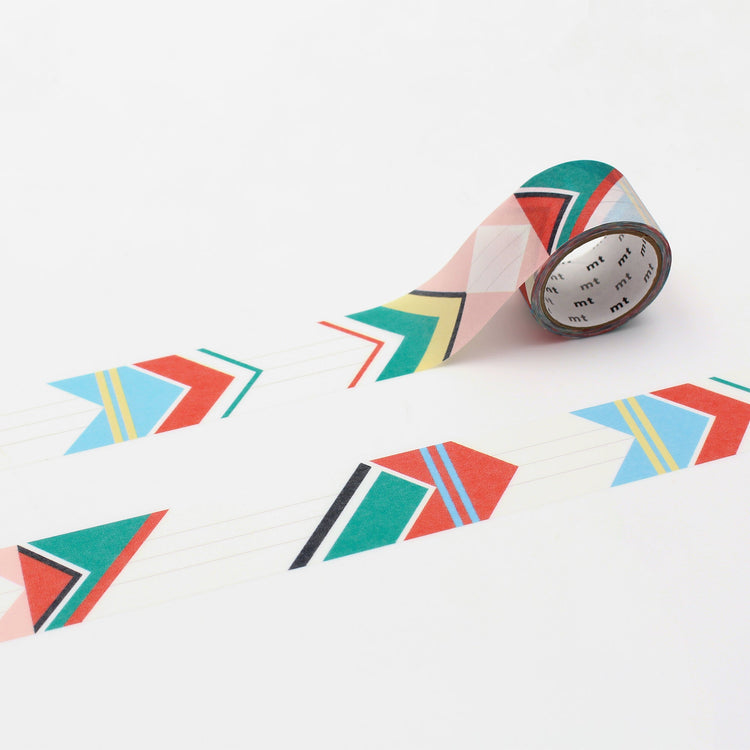 mt x Papier Tigre Write and Draw Washi Tape — Etiquette — pattern detail