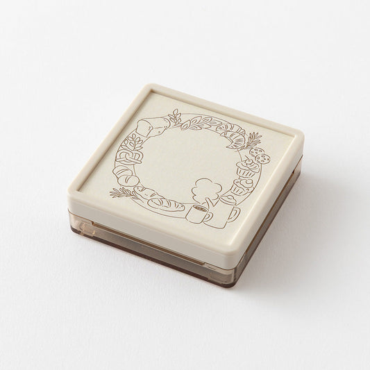 Midori Paintable Stamp Pre-inked Soft Color - Bread Brown