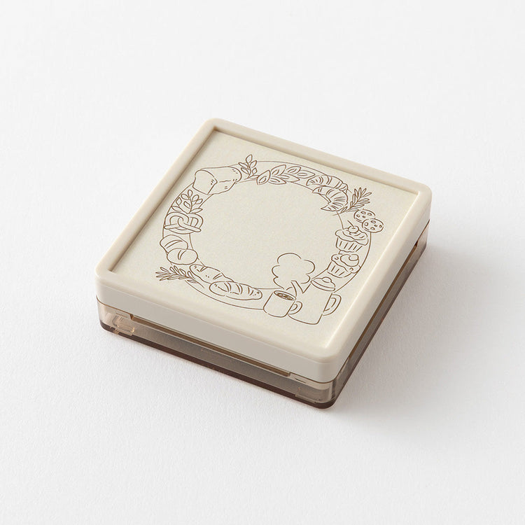 Midori Paintable Stamp Pre-inked Soft Color - Bread Brown