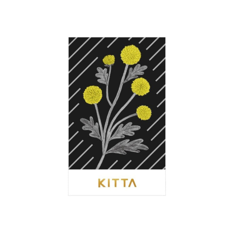 KITTA Special Masking Seal Sticker — Flower — sticker detail