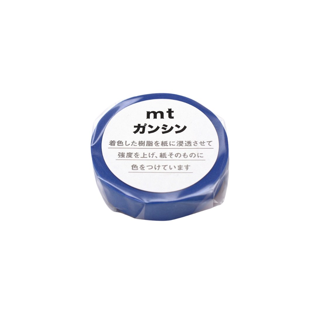 mt Ganshin Washi Tape — Blue — pattern detail