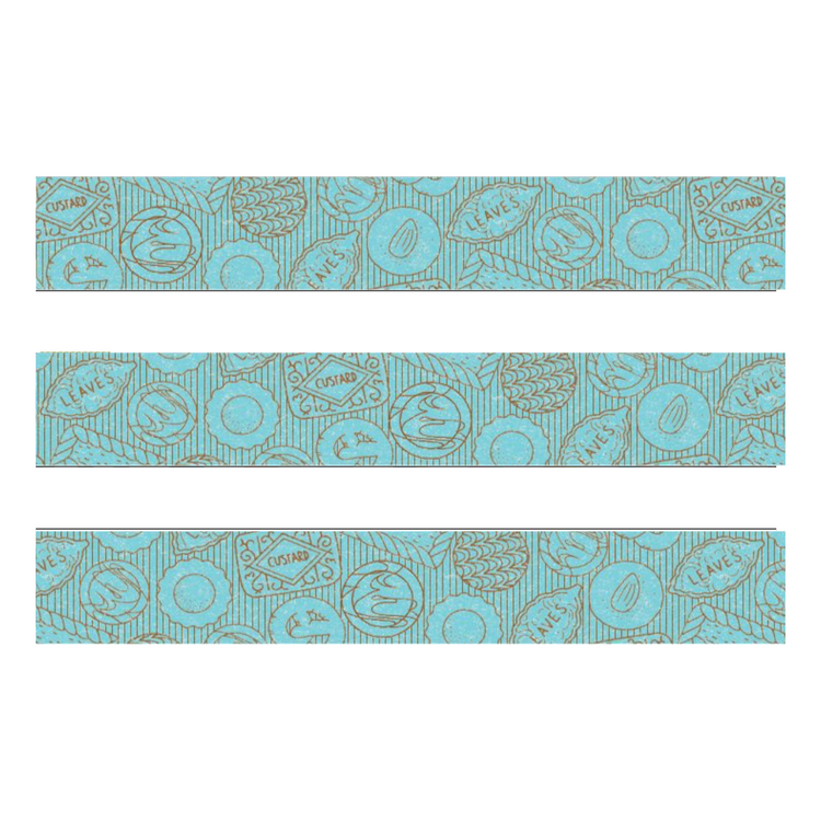 mt EX Washi Tape — Lined Cookies — with packaging