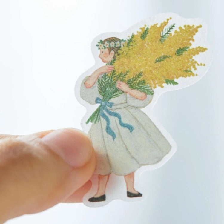 KITTA Flake Sticker — Life — sticker detail