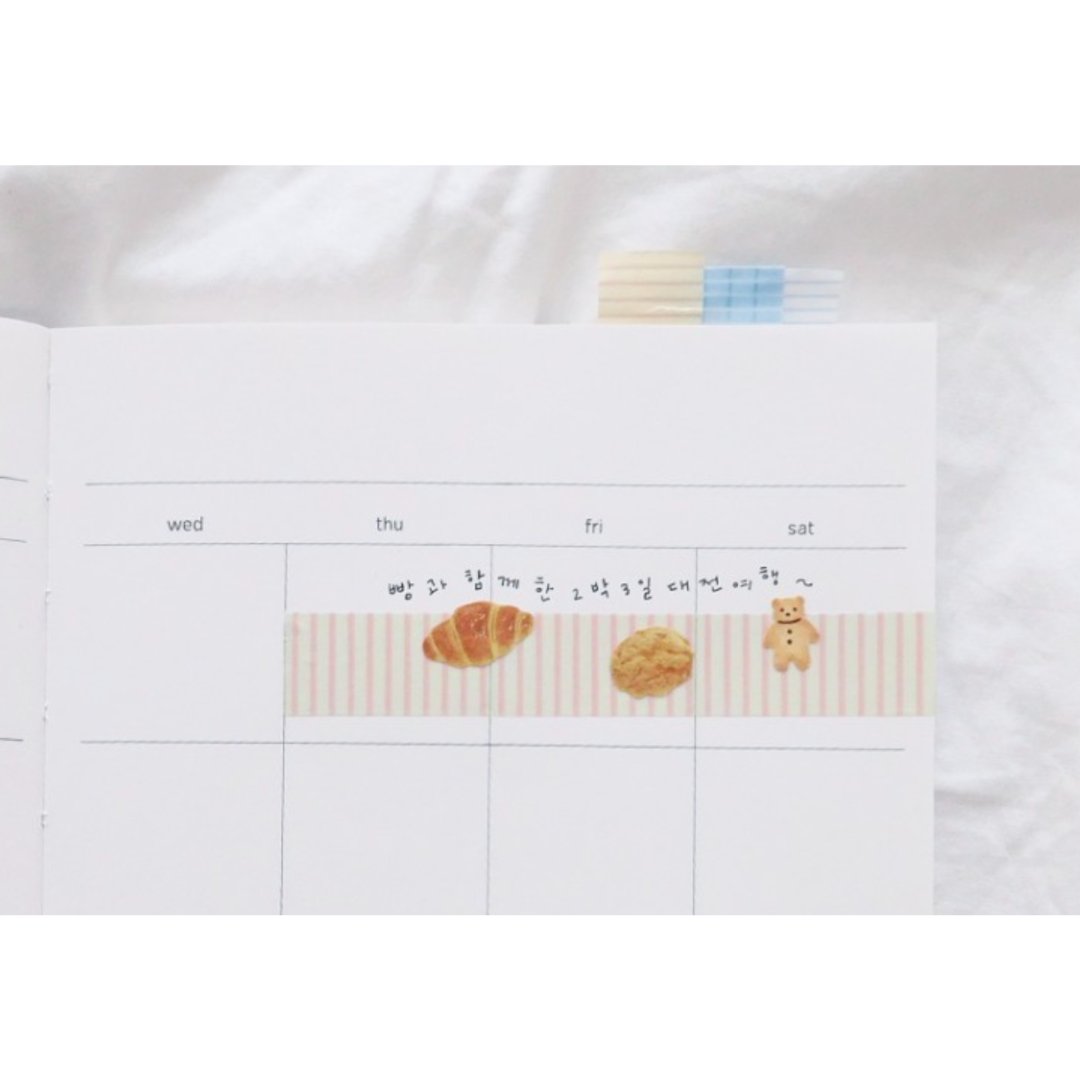 Suatelier Masking Tape — pattern.01 — flat lay